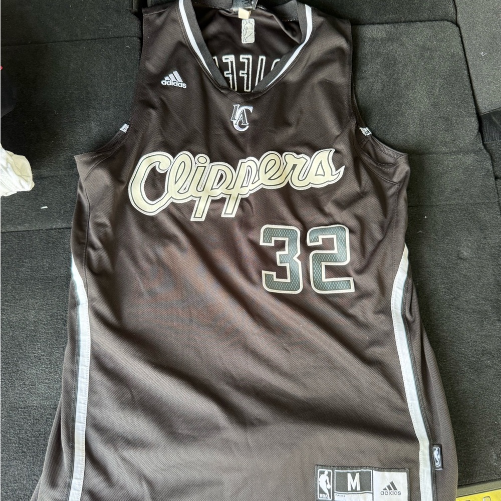 Adidas Clippers Black Blake Griffin Jersey
